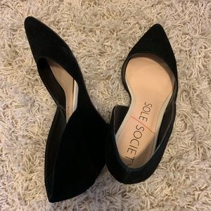 Sole Society Jillian Suede Wedge